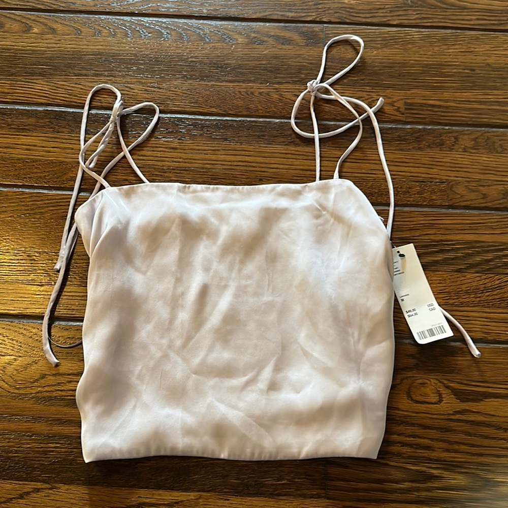 Urban outfitters silk top